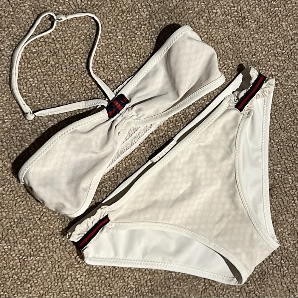 ๐ฆ Gucci Toddler GG Monogram Swimsuit - Picture 13 of 14